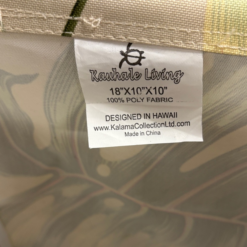 Hawaii Kauhale Living Floral Canvas Tote Bag - Picture 4 of 6